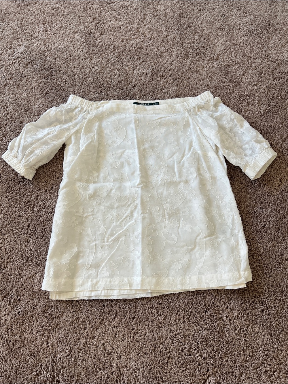 Lauren Ralph Lauren Shoulder Top